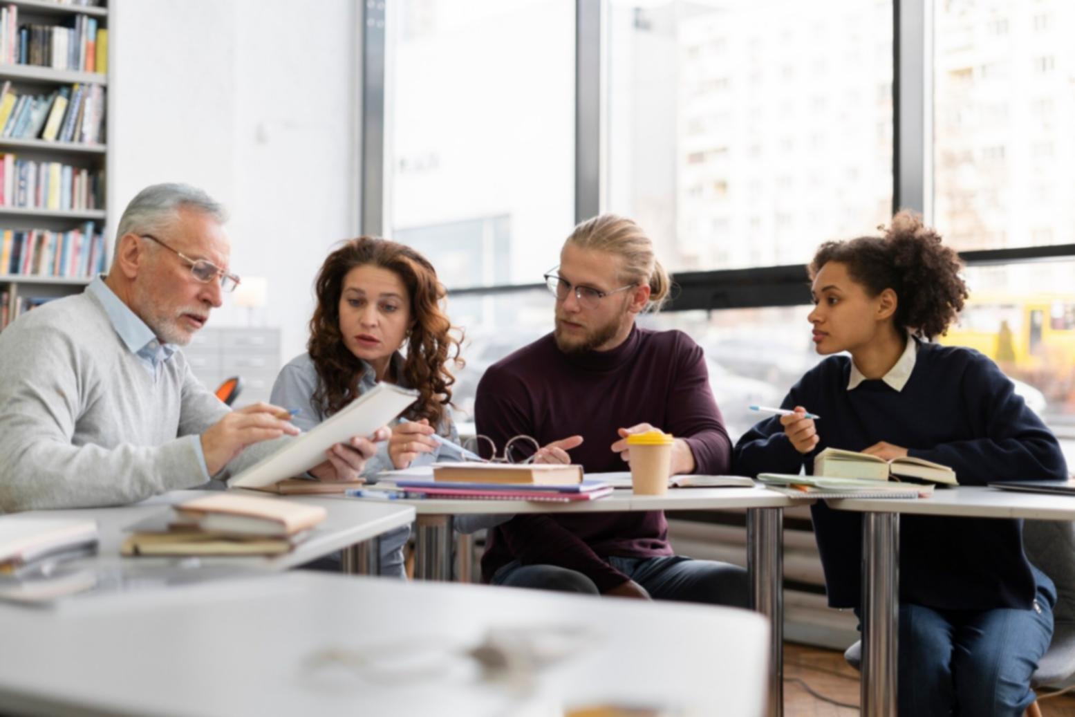 Espace de travail professionnel pour la communication d'entreprise